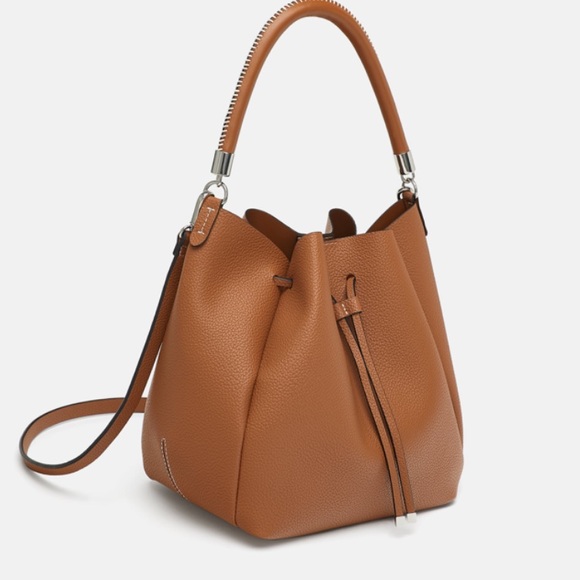 zara bucket bag